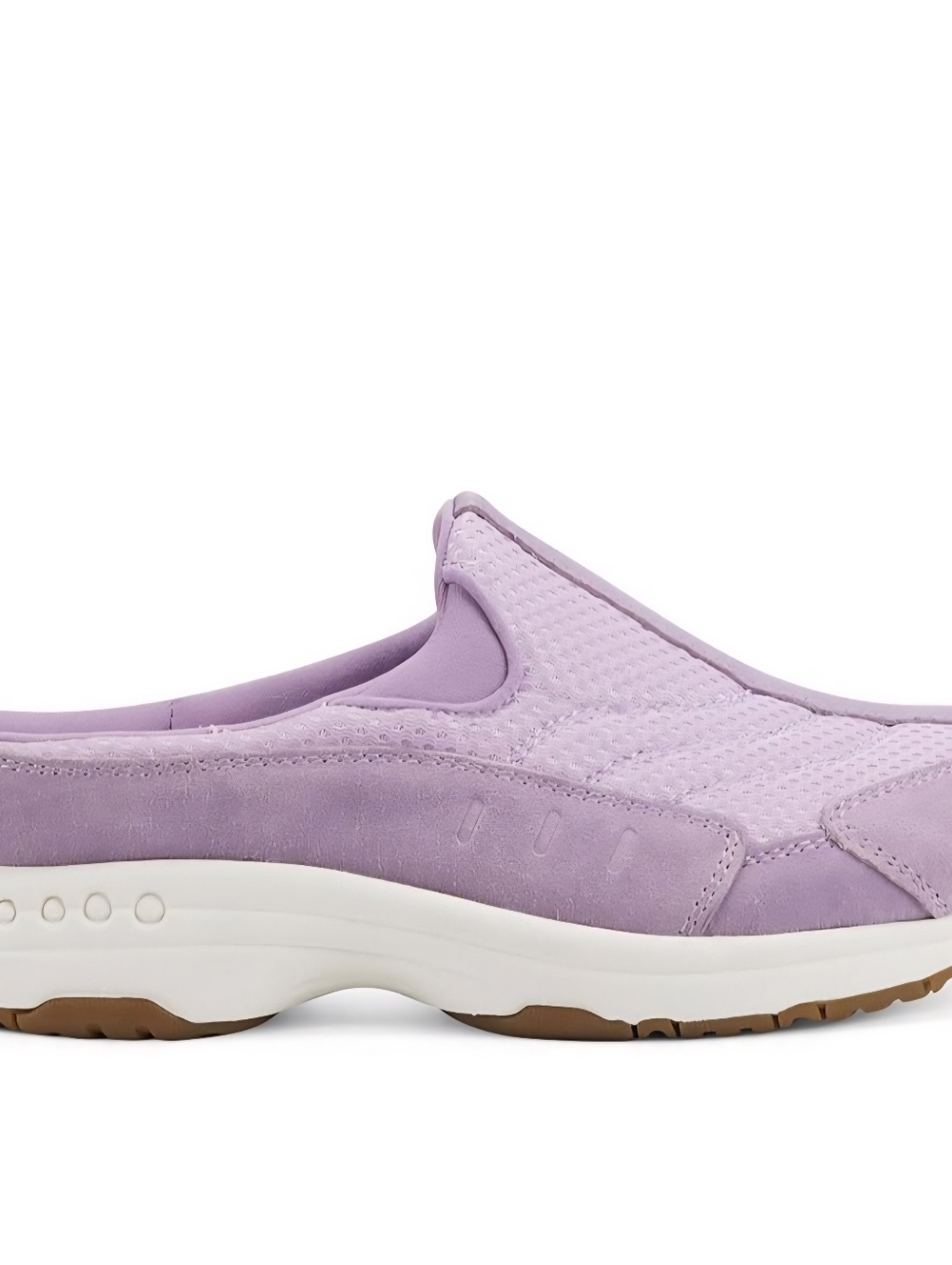 Easy-Spirit Traveltime Slip-On Comfort Mule - Lavender - Women Size 9W NIB
